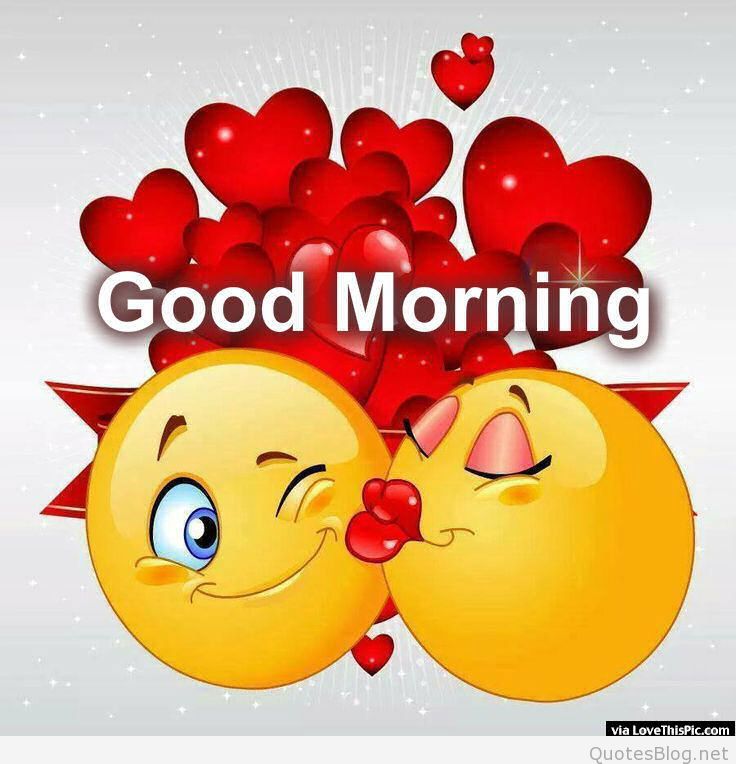 Good Morning Smiley Kisses - Love Kiss Good Morning - HD Wallpaper 