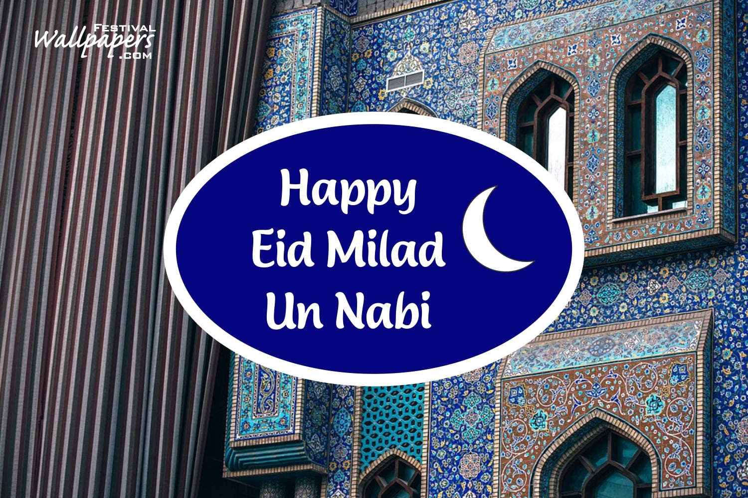 Blue Arabic Architecture - HD Wallpaper 