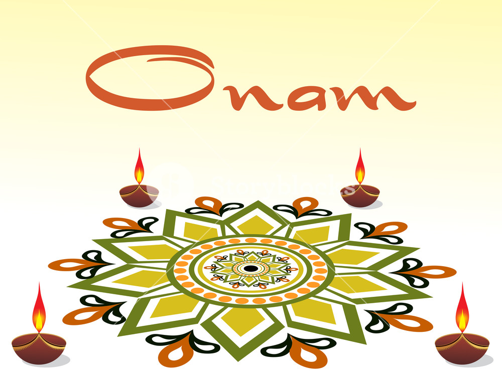 Onam Background - HD Wallpaper 
