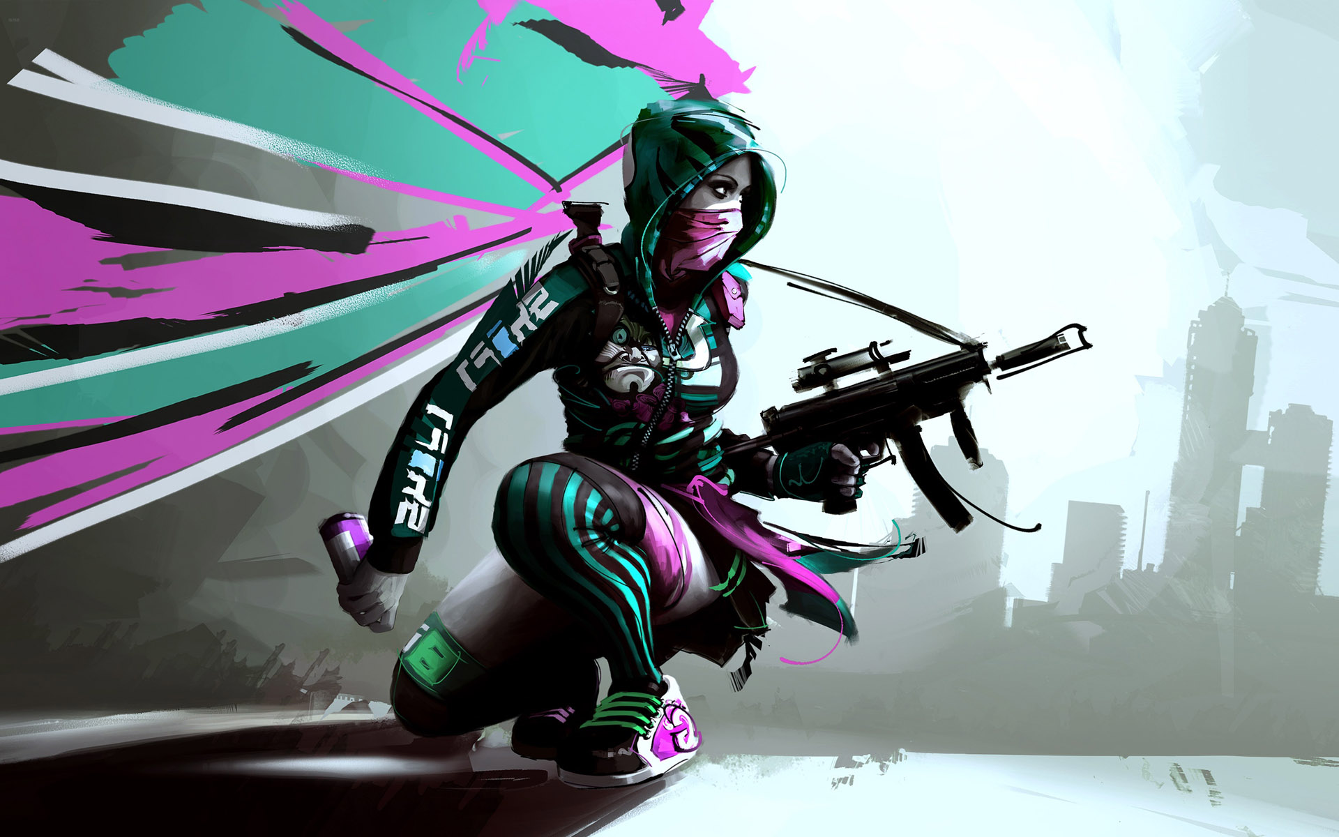 Girl Gamer Wallpaper Hd - HD Wallpaper 