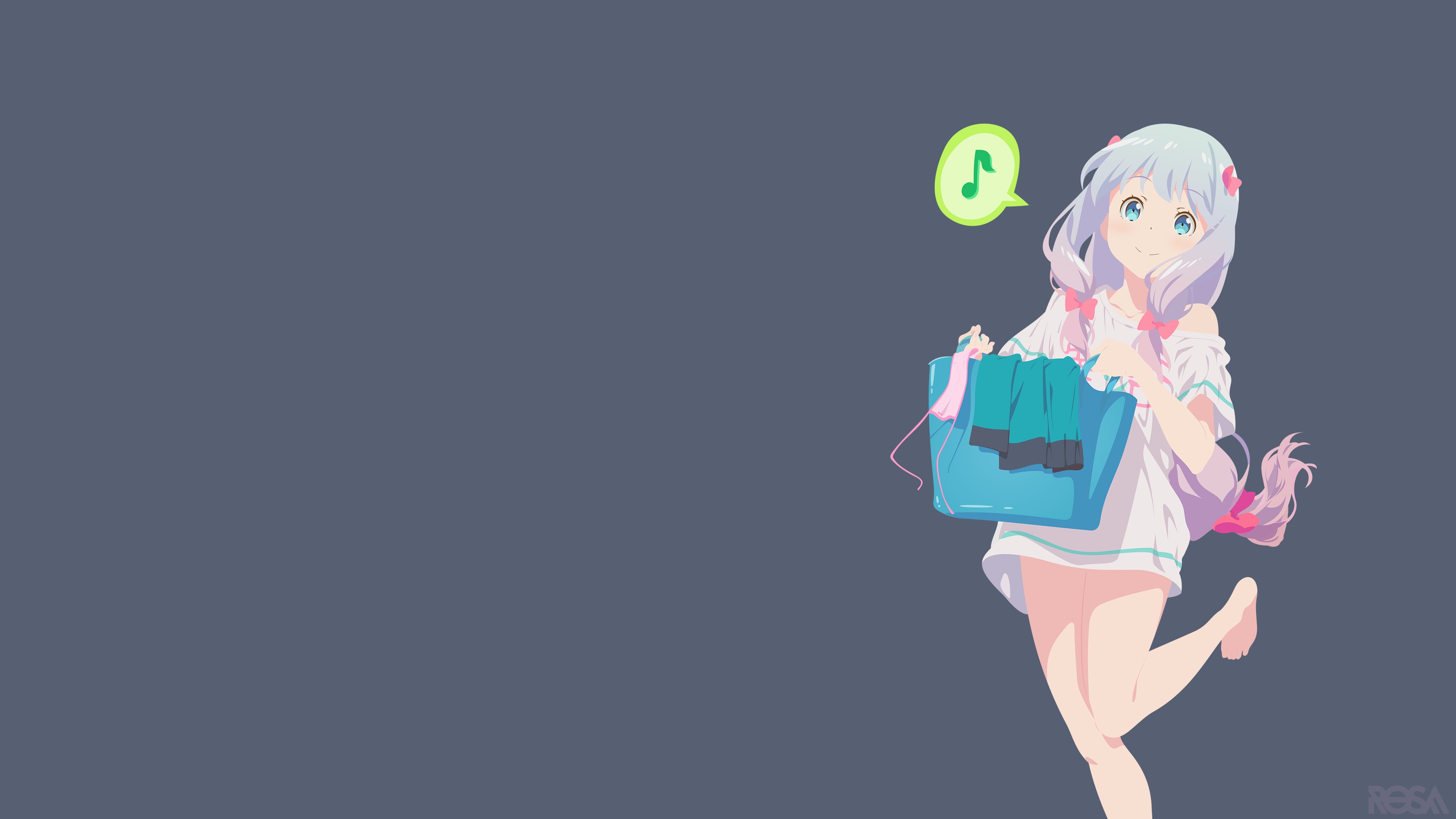 Eromanga Sensei Wallpaper Dark - HD Wallpaper 