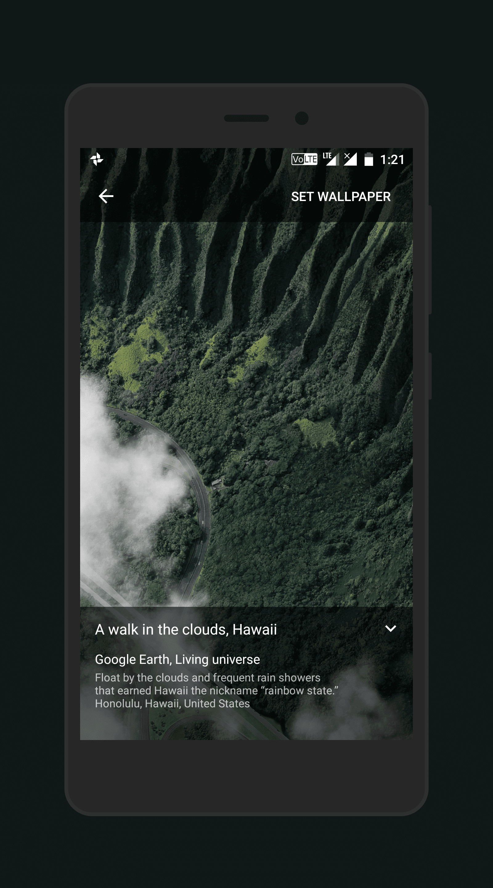 1600x2880, Just Install The Application From Here - Walk In The Clouds Hawaii - HD Wallpaper 