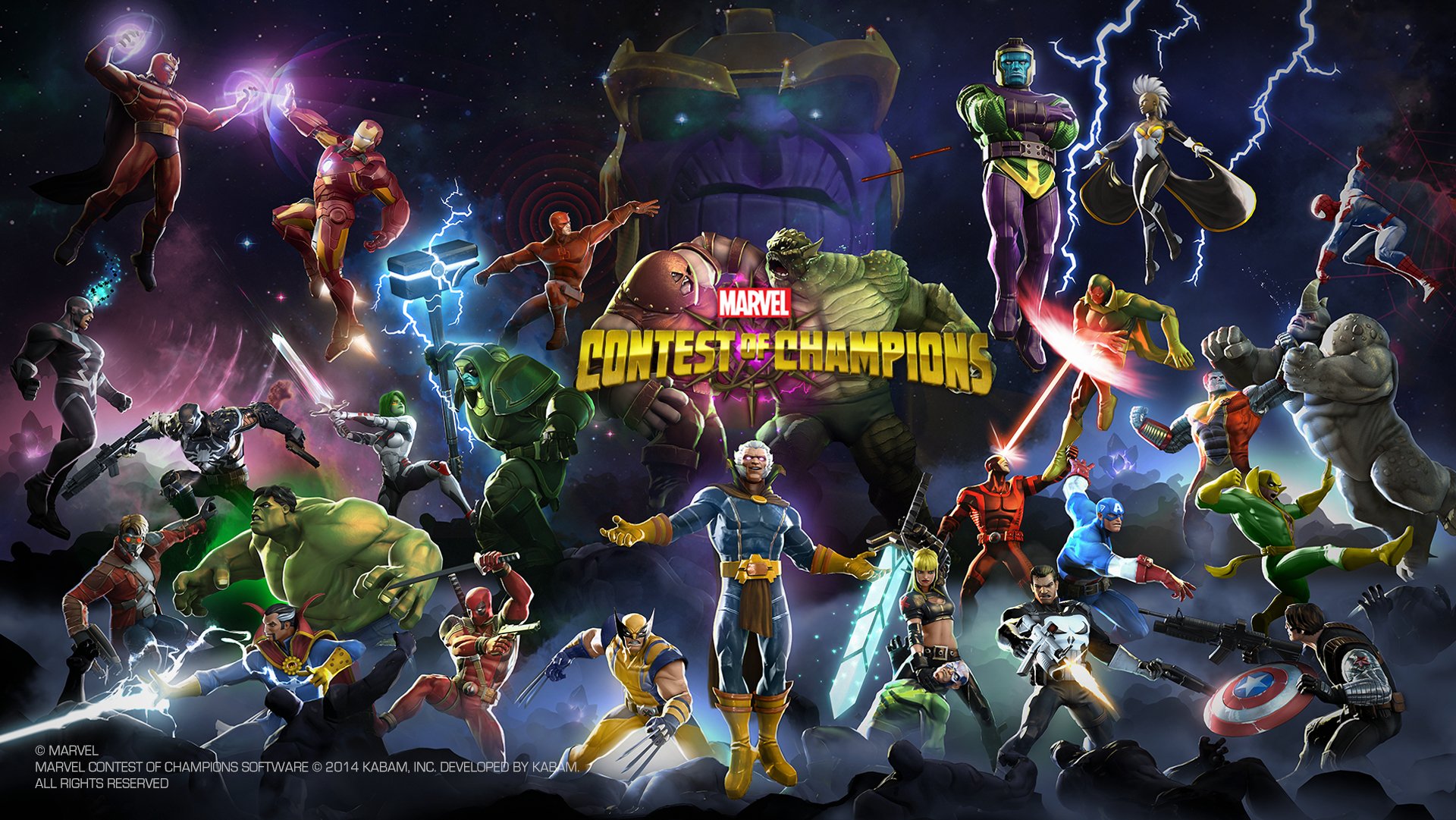 Marvel Contest Of Champions - HD Wallpaper 