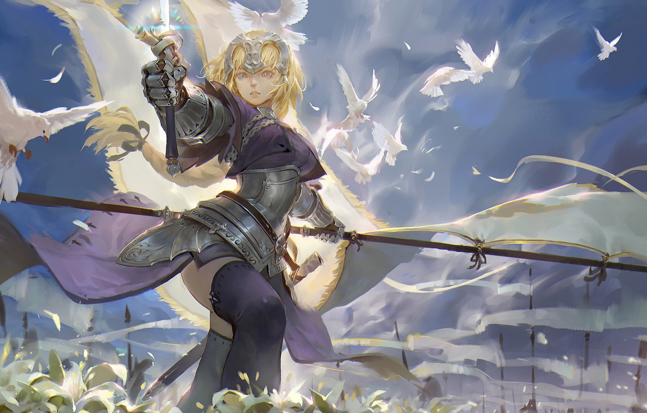 Photo Wallpaper Girl, Anime, Art, Fate/grand Order, - HD Wallpaper 