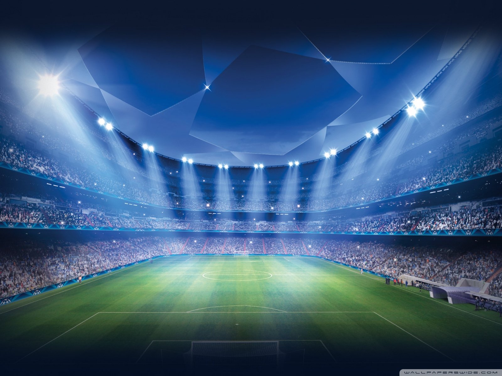Champions League Stadium - HD Wallpaper 