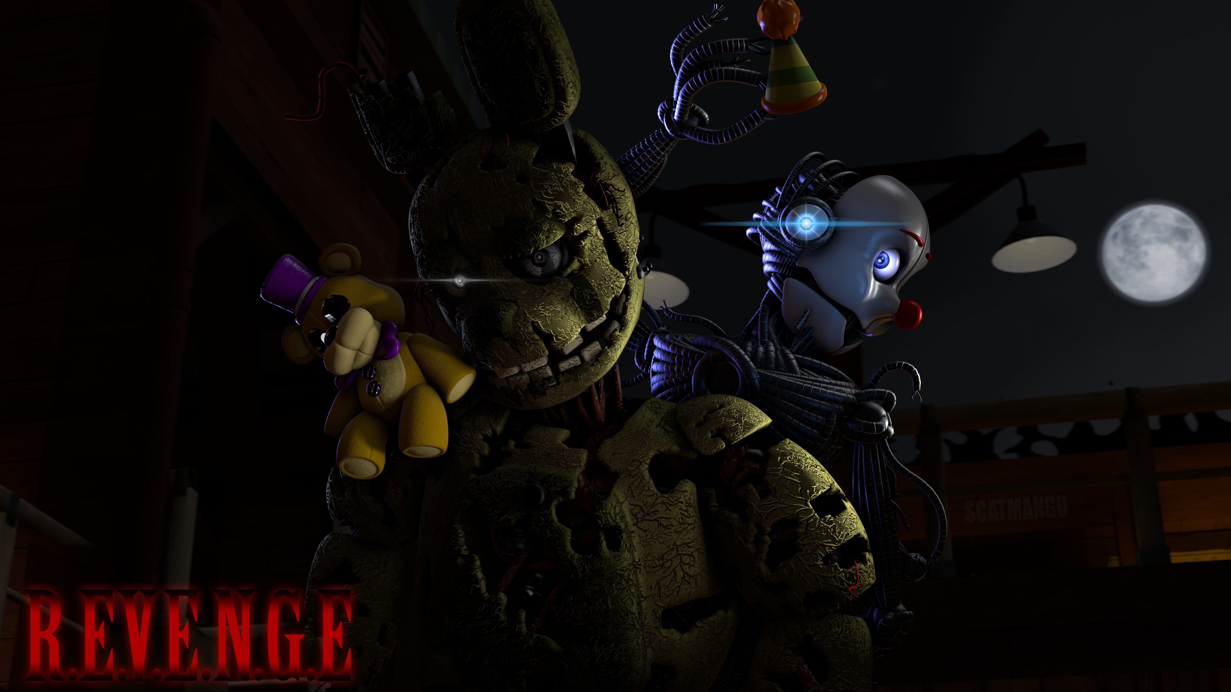 Ennard Wallpaper Fnaf 1 - HD Wallpaper 