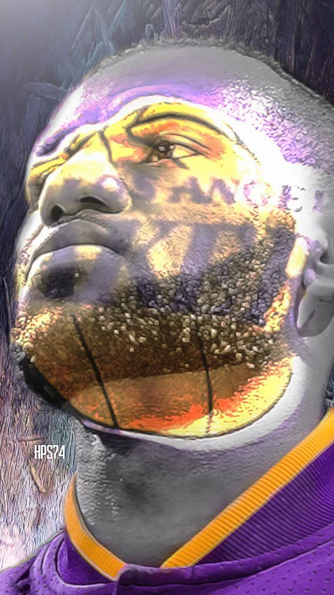 Lebron James La Lakers Iphone Wallpapers With High-resolution - Lebron James - HD Wallpaper 