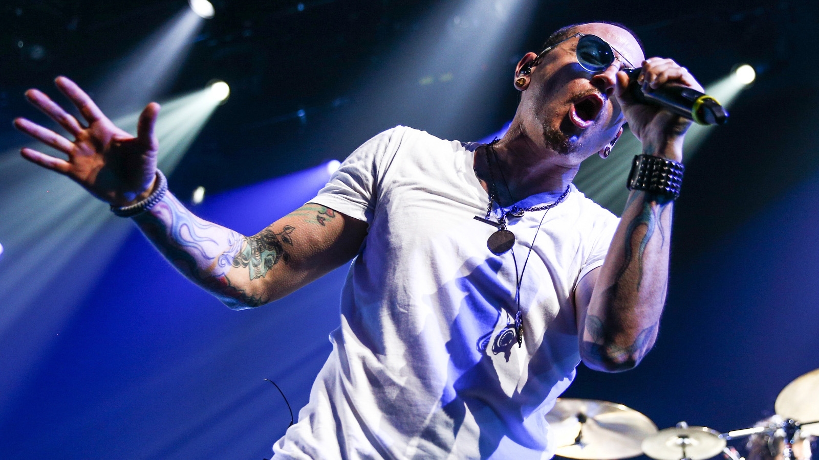 Chester Bennington From Linkin Park - HD Wallpaper 