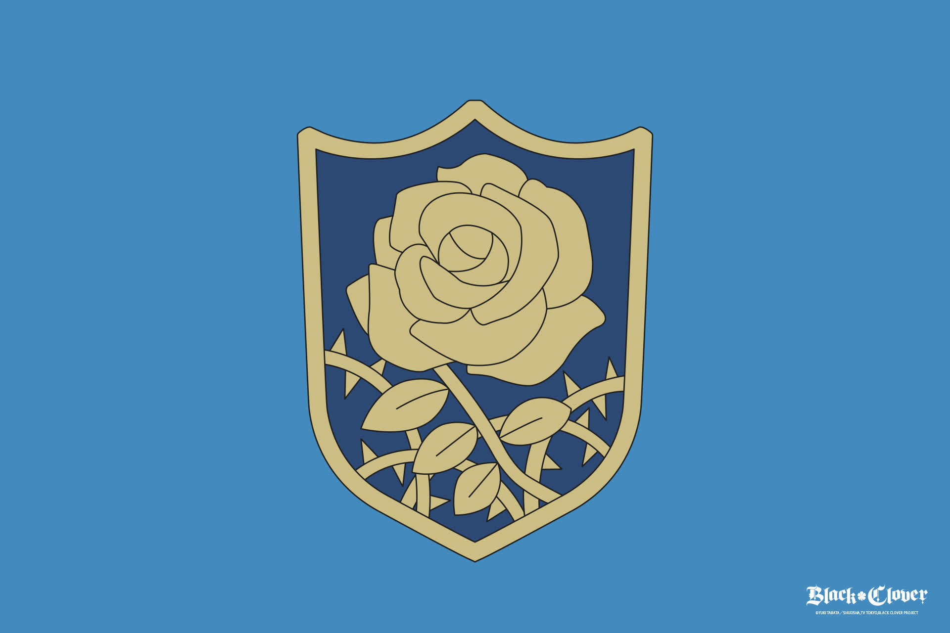 Blue Rose Black Clover - HD Wallpaper 