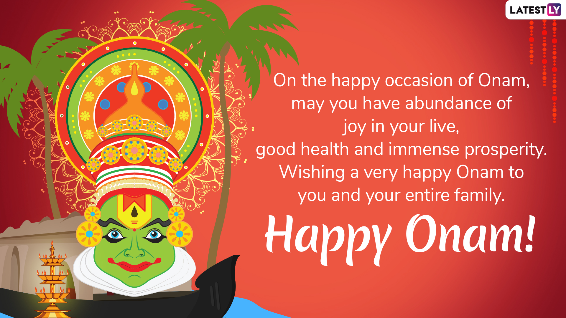 Onam Wishes Images 2019 - HD Wallpaper 