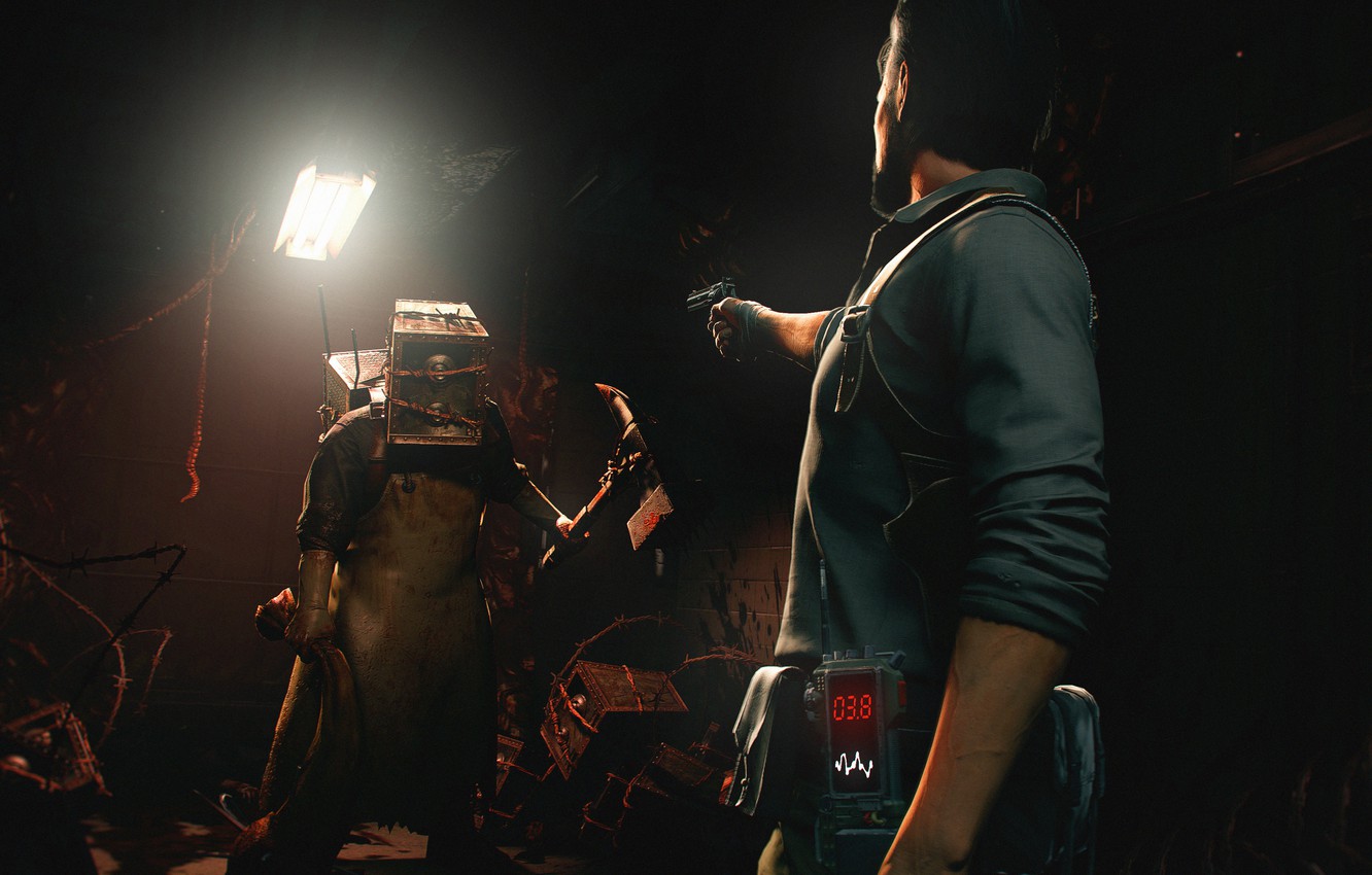 Photo Wallpaper Safety Deposit Box, Revolver, The Evil - Performance - HD Wallpaper 