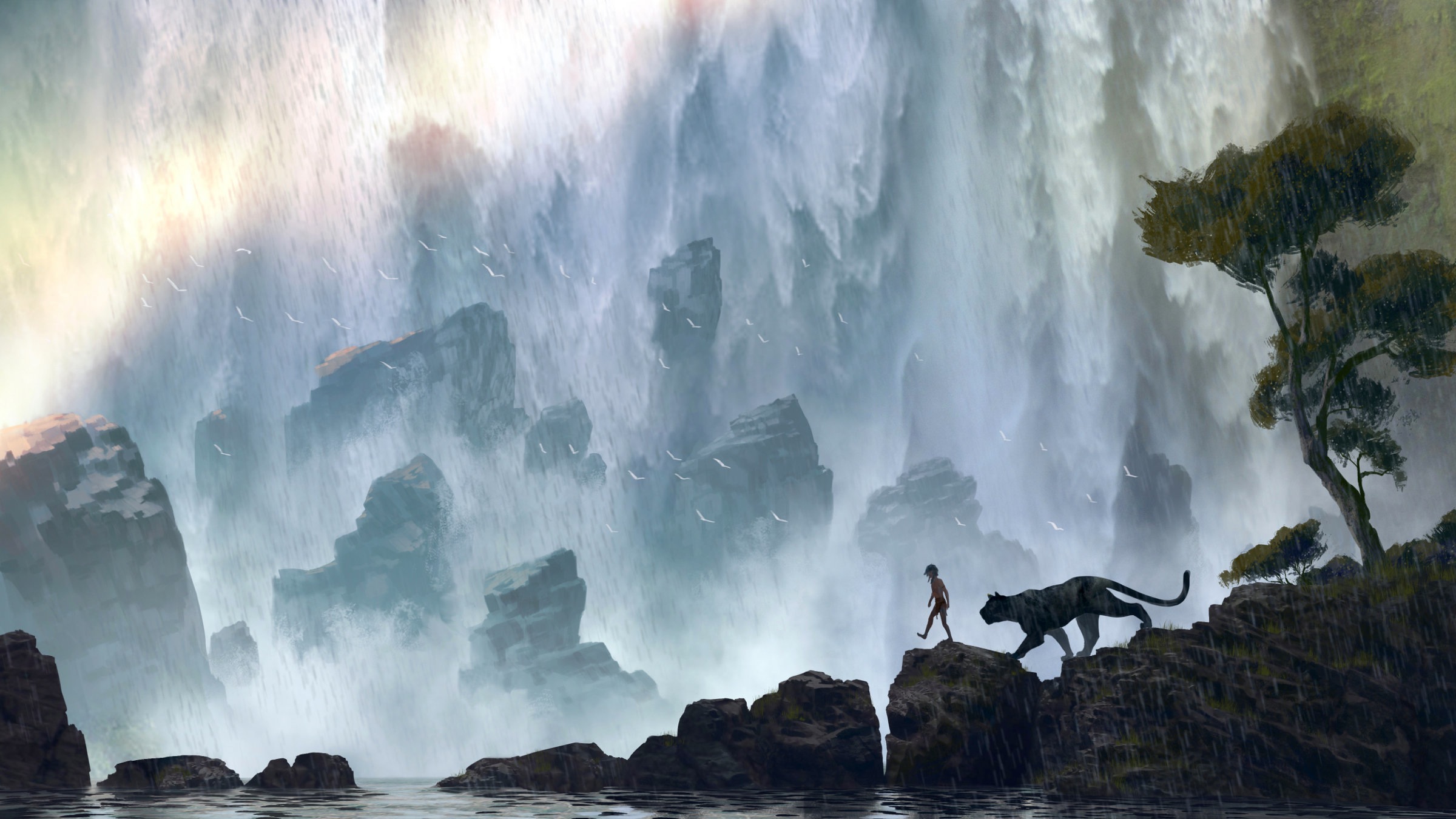 Jungle Book 2016 Hd - HD Wallpaper 