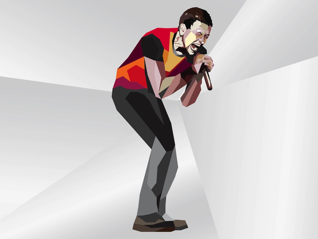Chester Bennington - Chester Bennington Vector Art - HD Wallpaper 