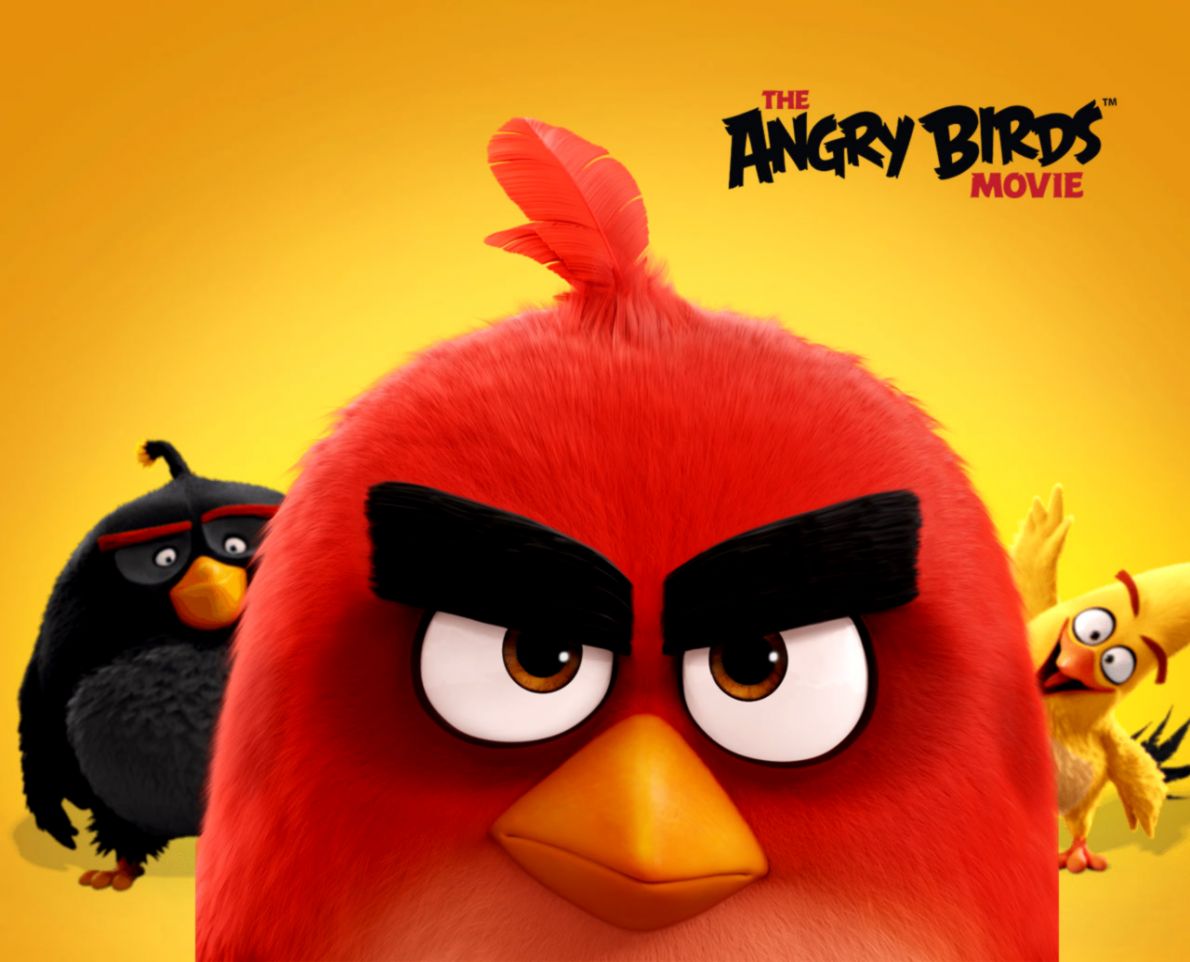The Angry Birds Movie 2016 Hd Desktop Iphone & Ipad - Red Angry Bird Png - HD Wallpaper 
