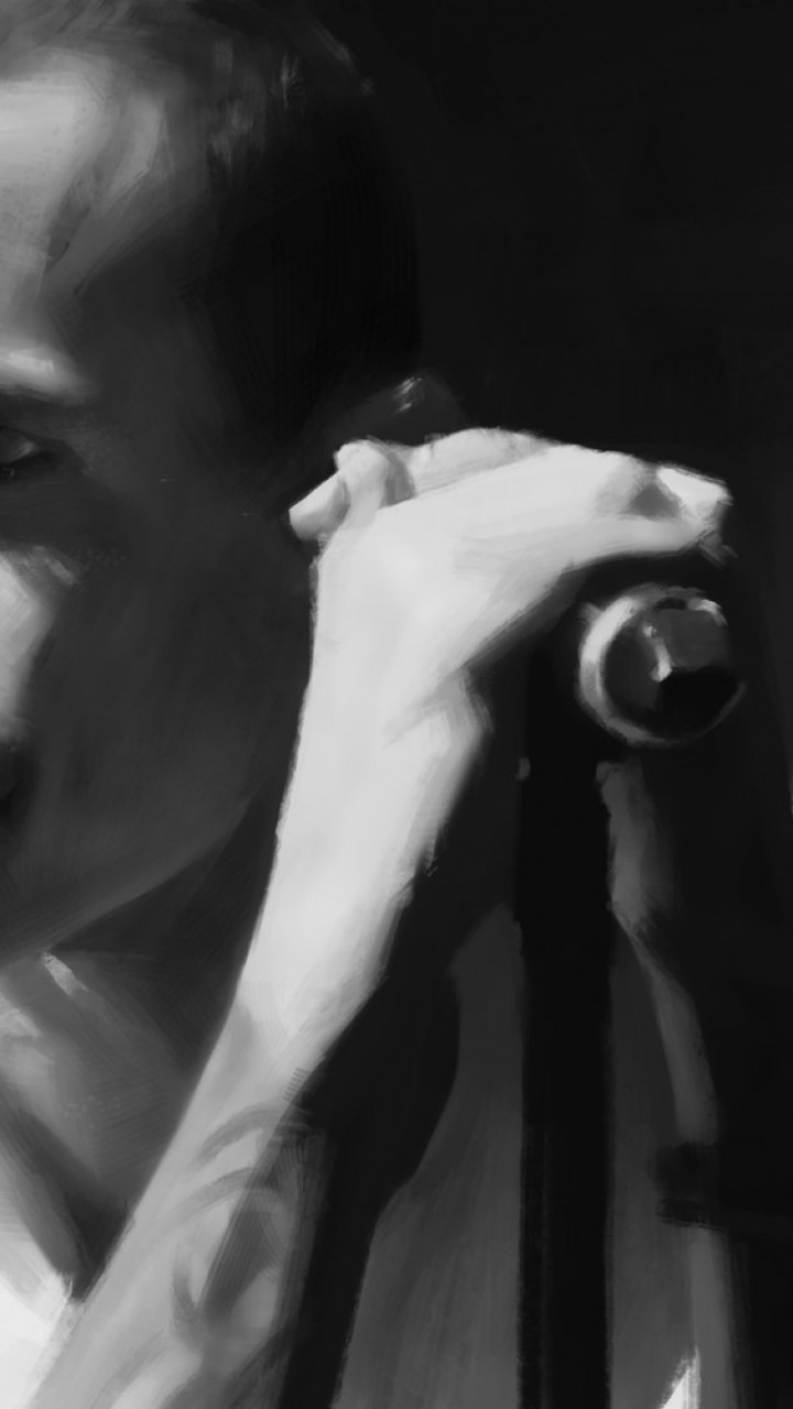 Chester Bennington, Artwork, Monochrome, Singer, Linkin - Chester Bennington Wallpaper For Windows - HD Wallpaper 