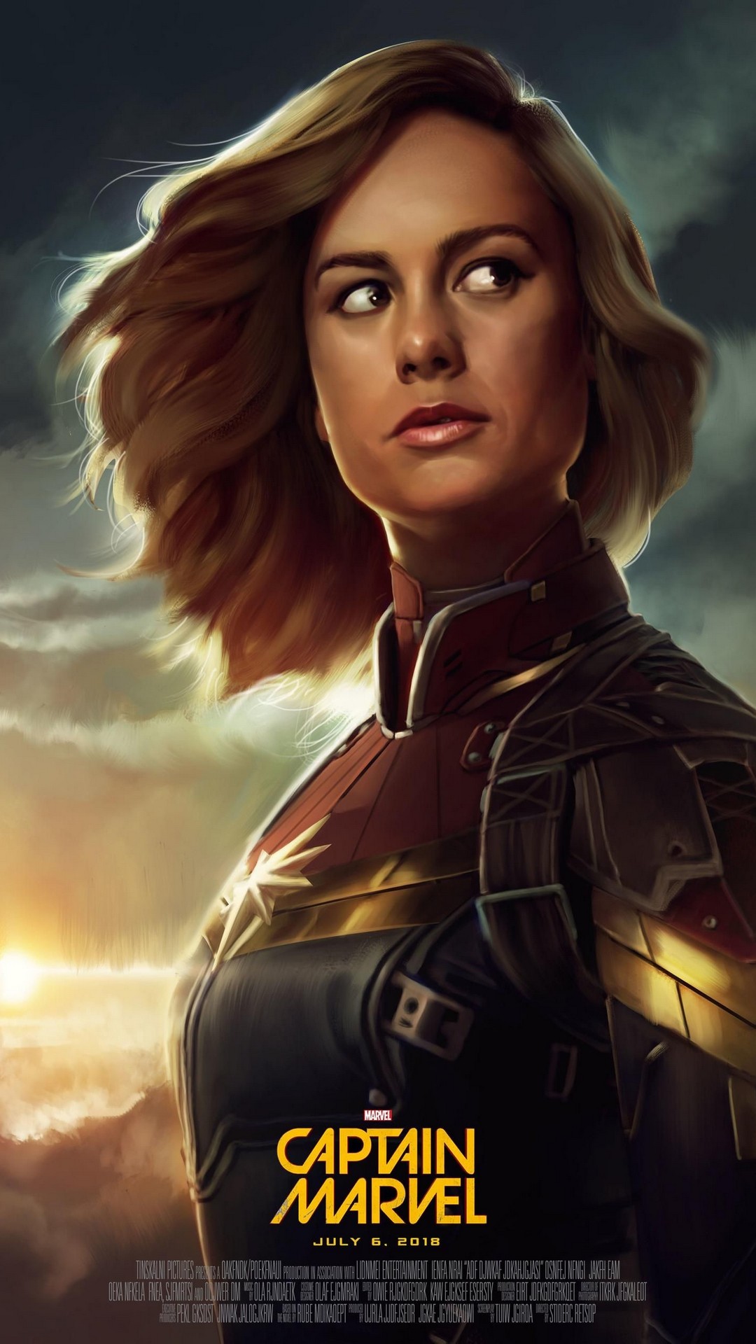 Captain Marvel Android Wallpaper With High-resolution - HD Wallpaper 