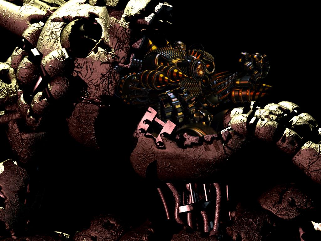 Springtrap Purple Guy Face - HD Wallpaper 