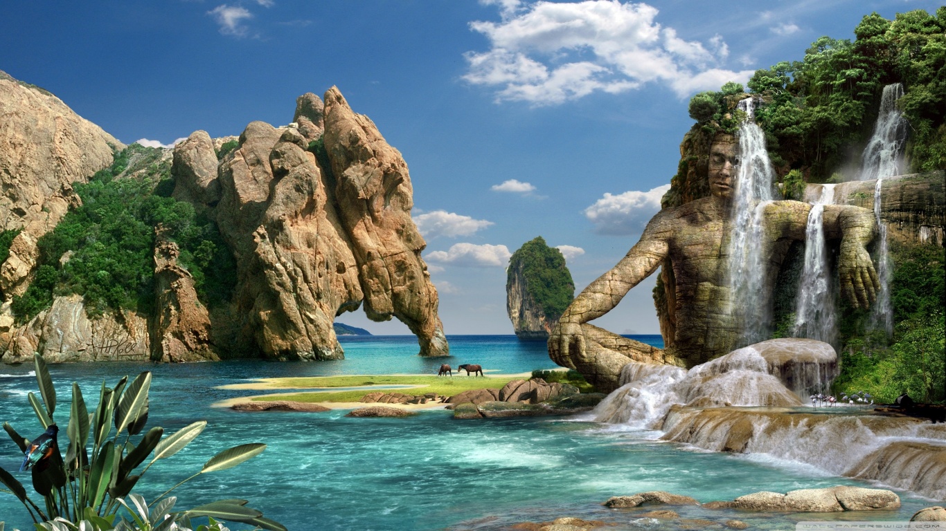 Top Ten Desktop Wallpapers - Waterfall Background Hd - 1366x768 Wallpaper - Top Ten Desktop Wallpapers - Waterfall Background Hd - 1366x768 Wallpaper -