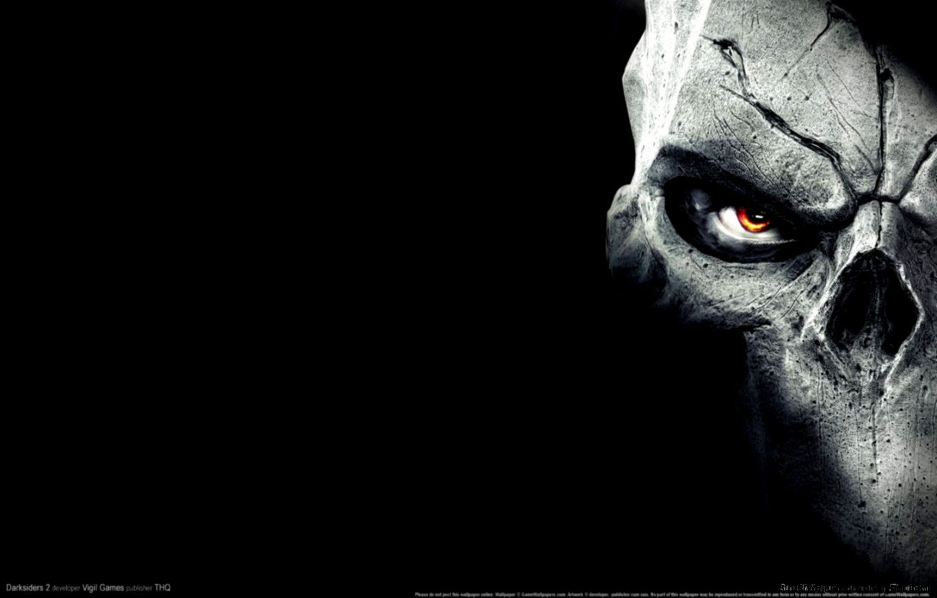 Death Face Darksiders 2 - HD Wallpaper 
