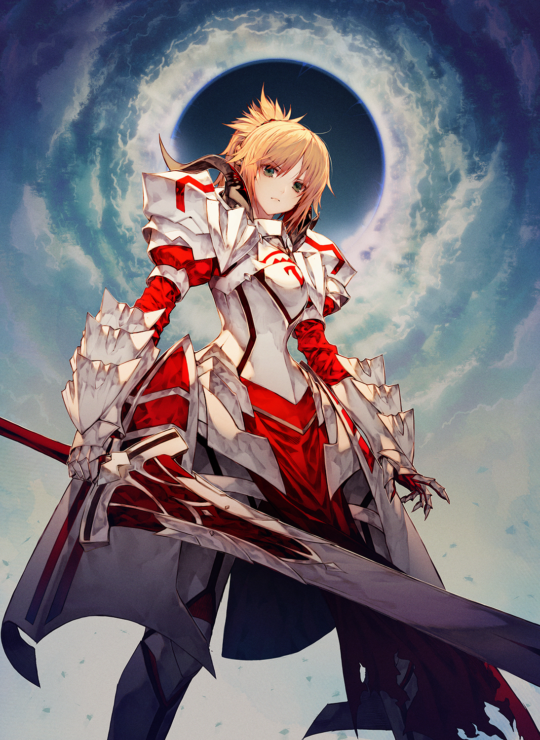 King Arthur Fate Saber 1094x1500 Wallpaper Teahub Io