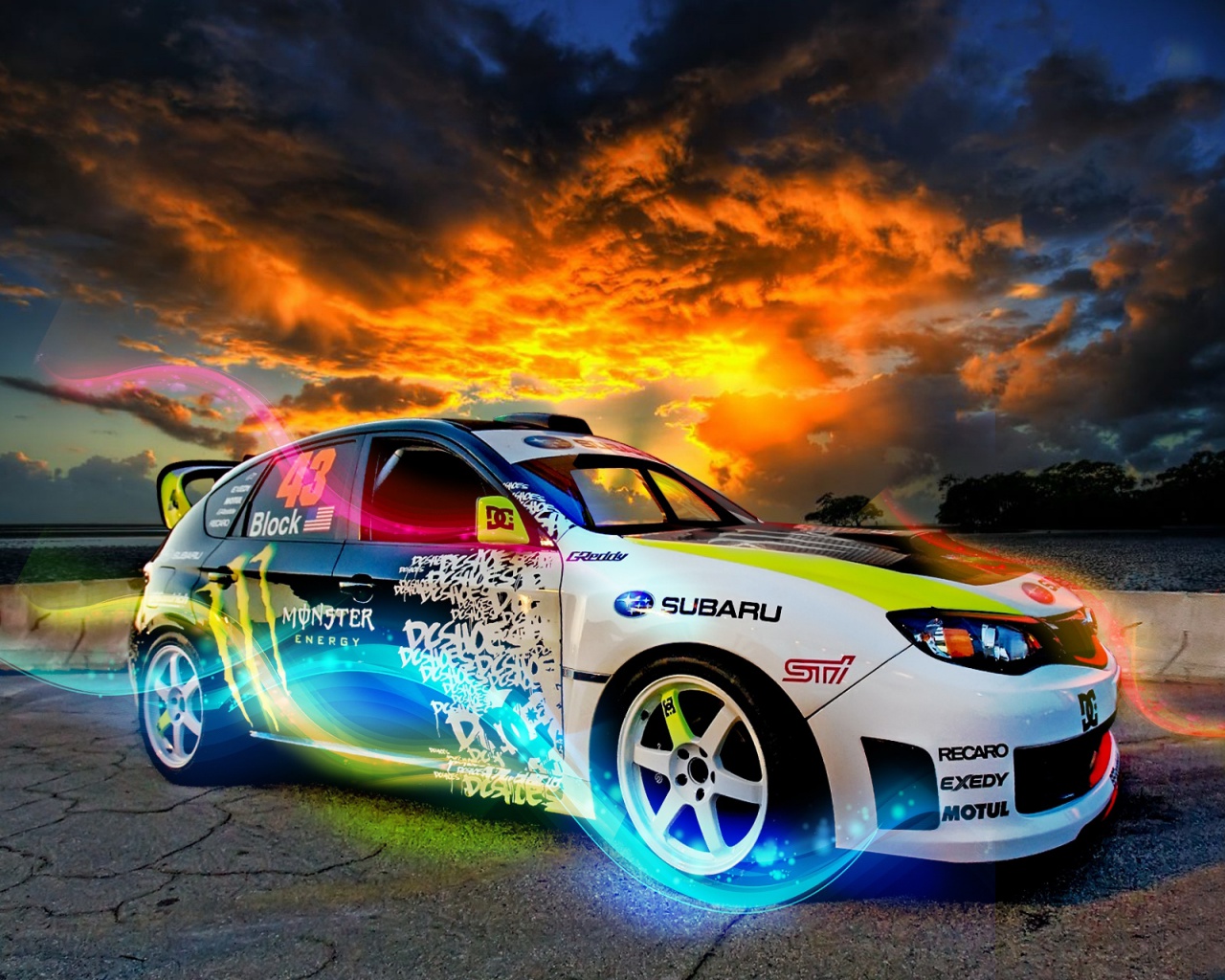 Ken Block Subaru - HD Wallpaper 