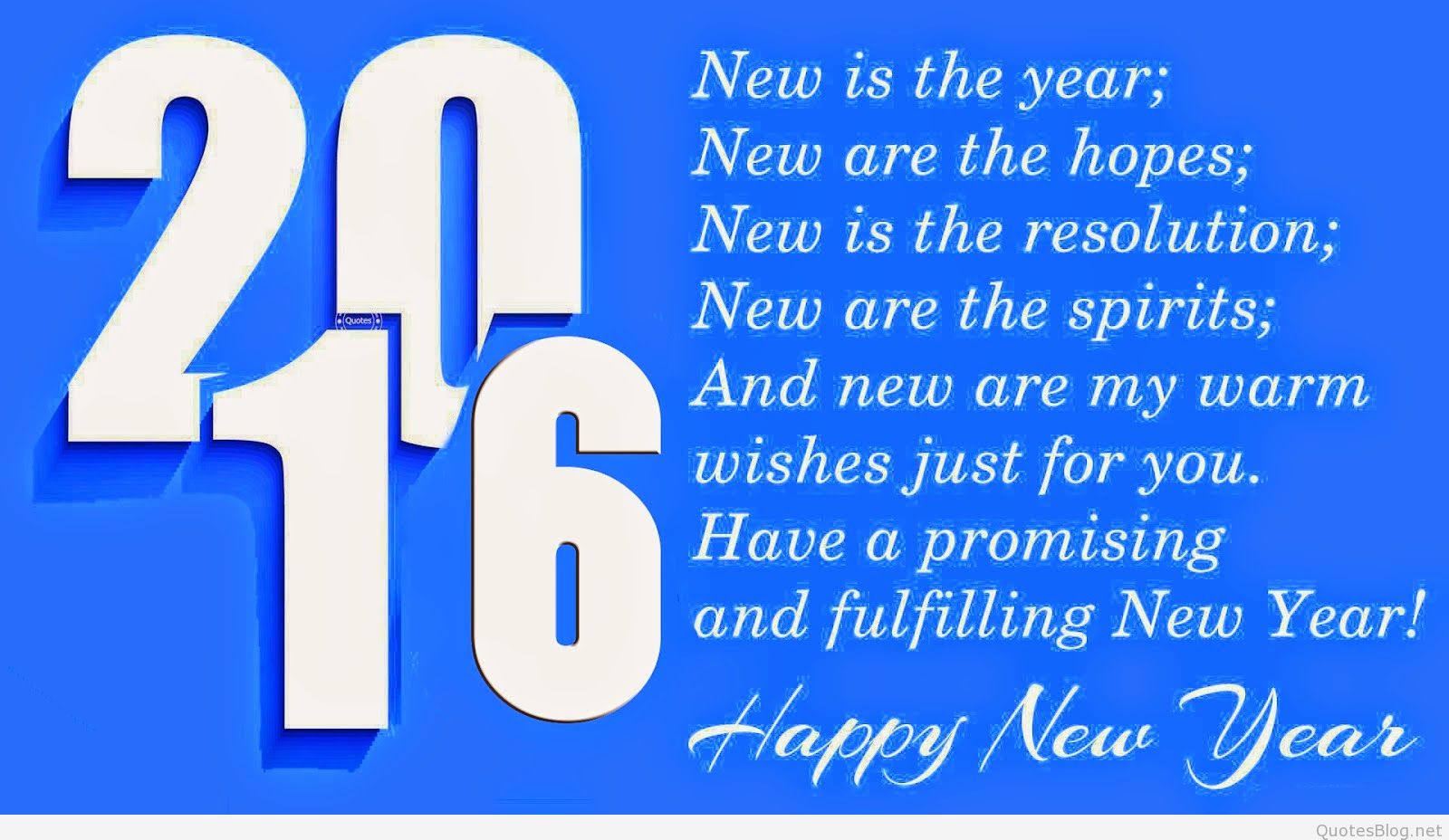Happy New Year 2016 Quotes Hd Wallpapers1 - Nice Quotes On New Year - HD Wallpaper 