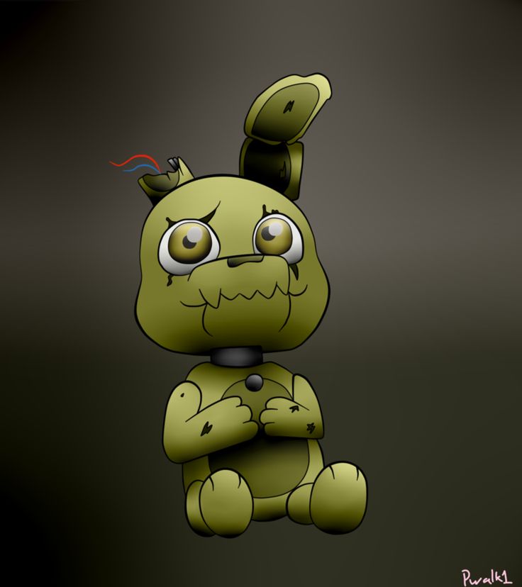 Springtrap Clipart - Cute Plushtrap Five Nights At Freddy's - HD Wallpaper 