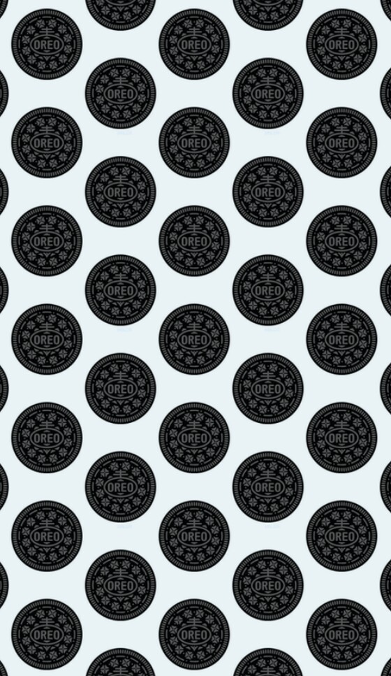 Oreo, Wallpaper, And Background Image - Oreo Wallpaper For Iphone - HD Wallpaper 