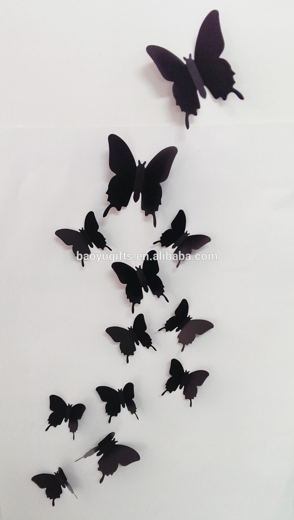 Butterfly Removable Home Wallpaper Art Diy Kids Room - Бабочки 3d На Стену Купить - HD Wallpaper 