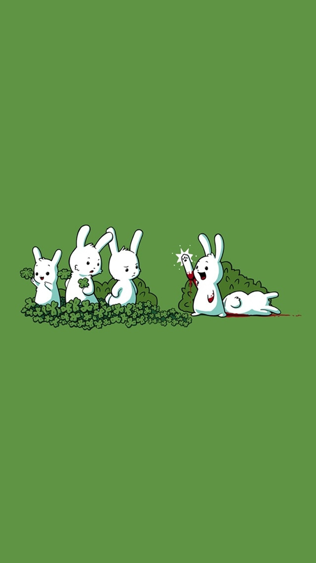 Funny Wallpaper High Resolution, Amazing Wallpaper - Phone Wallpapers Funny Rabbits - HD Wallpaper 