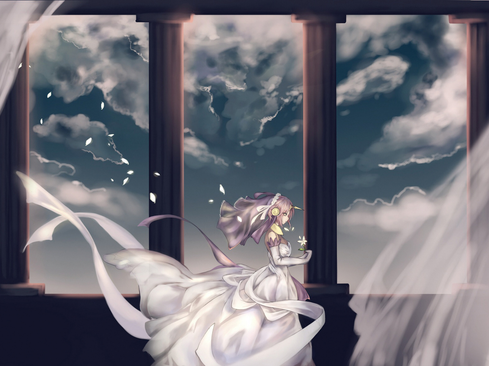 Wedding Dress, White, Frankenstein, Fate/apocrypha, - Frankenstein Fate Sad - HD Wallpaper 