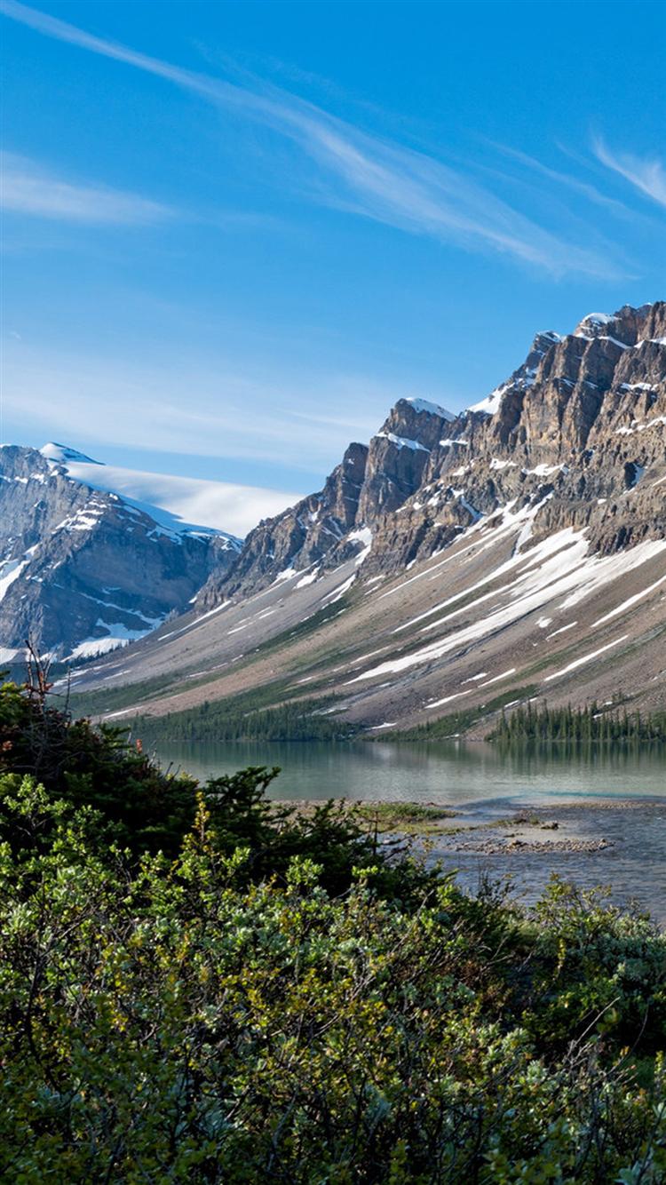 Bow Lake Canada - HD Wallpaper 