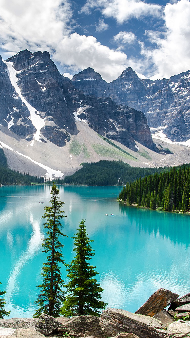 Moraine Lake - HD Wallpaper 