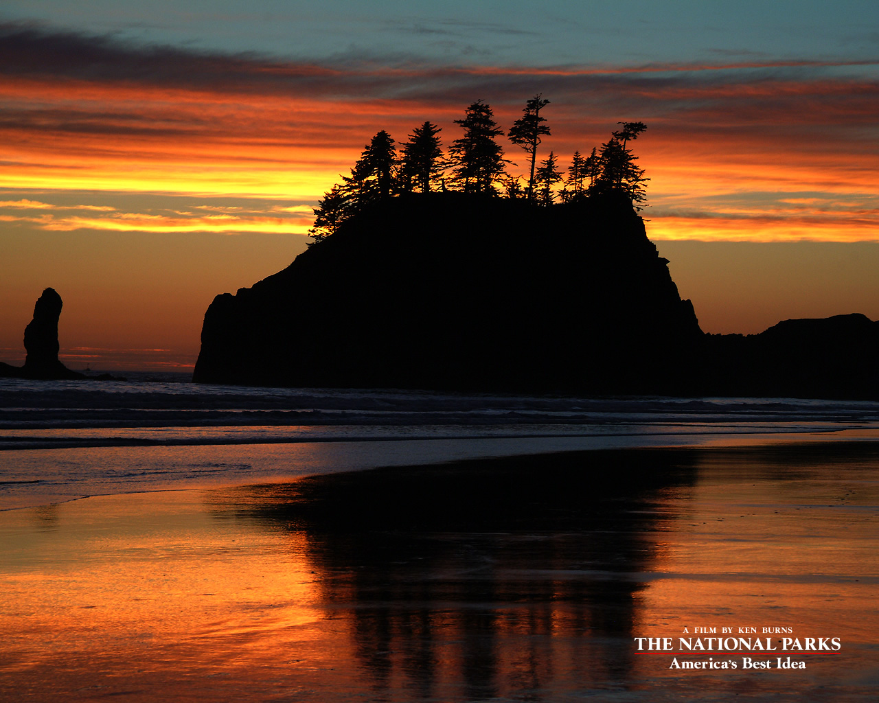 Olympic National Park Sunset Locations - HD Wallpaper 