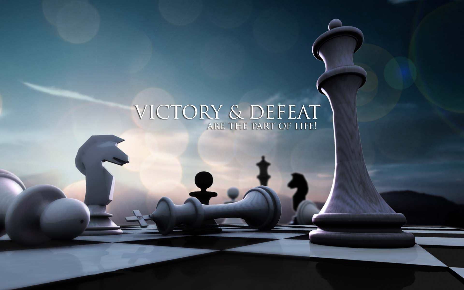 New Graceful Victory Hdq Pictures - Defeat Is Part Of Life - HD Wallpaper 