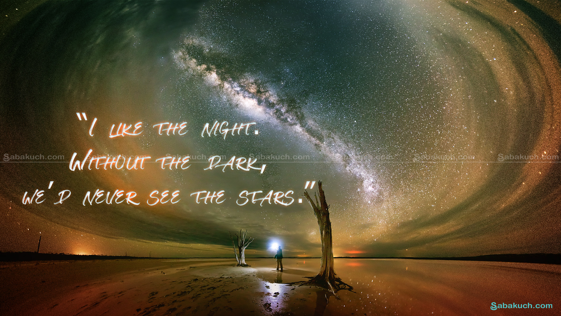 Sabakuch Blog Goodnight Space - Nambung National Park Milky Way - HD Wallpaper 