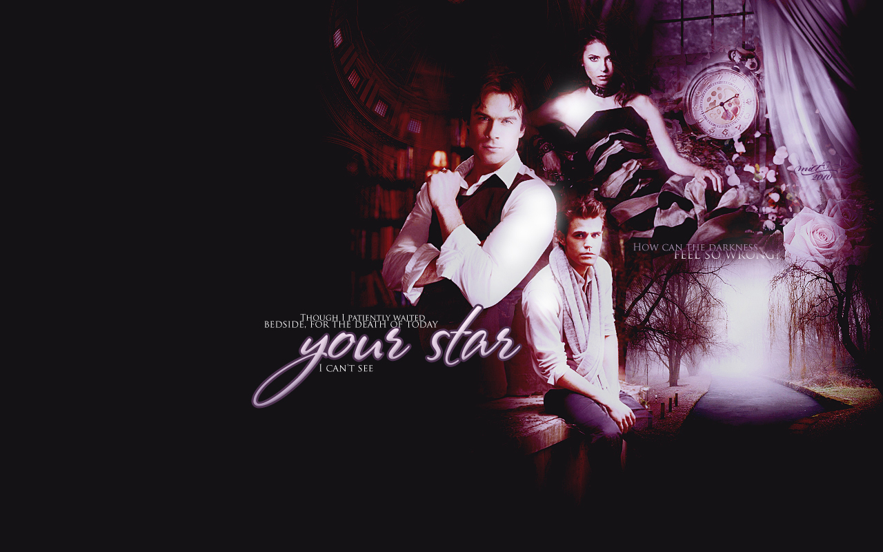 Nice Wallpapers To My Dearest Friend - Vampire Diaries Saison 2 - HD Wallpaper 