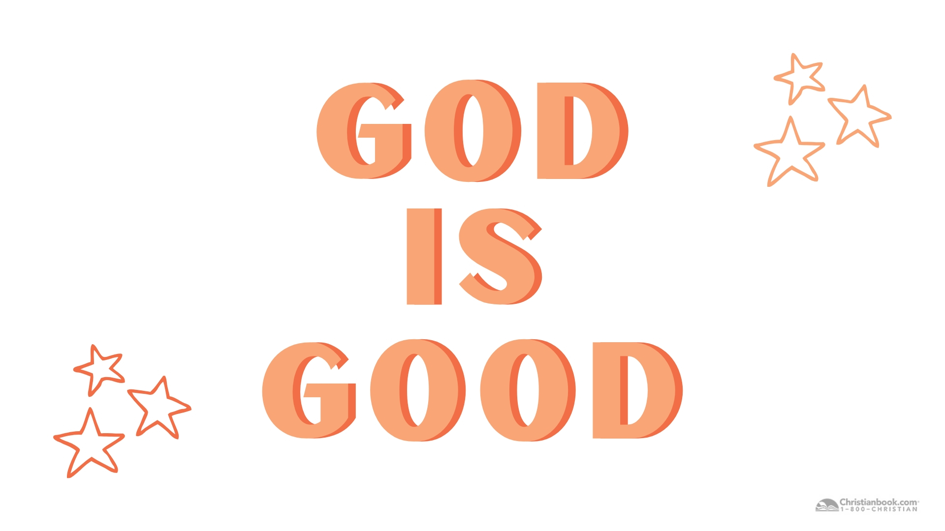 God Is Good Desktop Christian Wallpaper - Graphic Design - HD Wallpaper 
