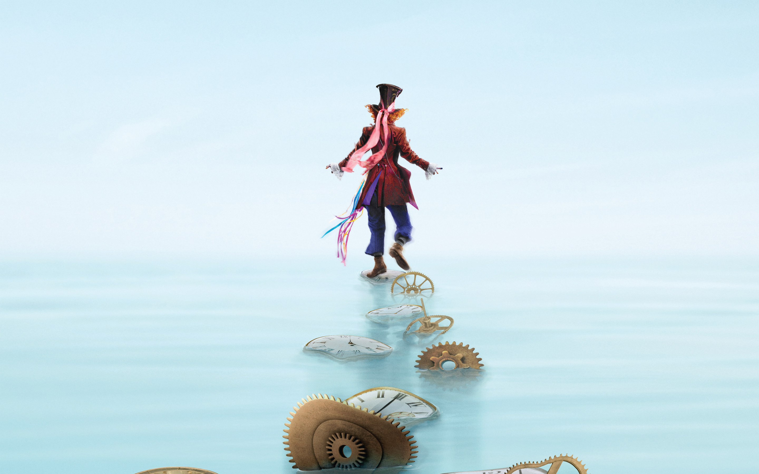 Alice Through The Looking Glass Hd - HD Wallpaper 