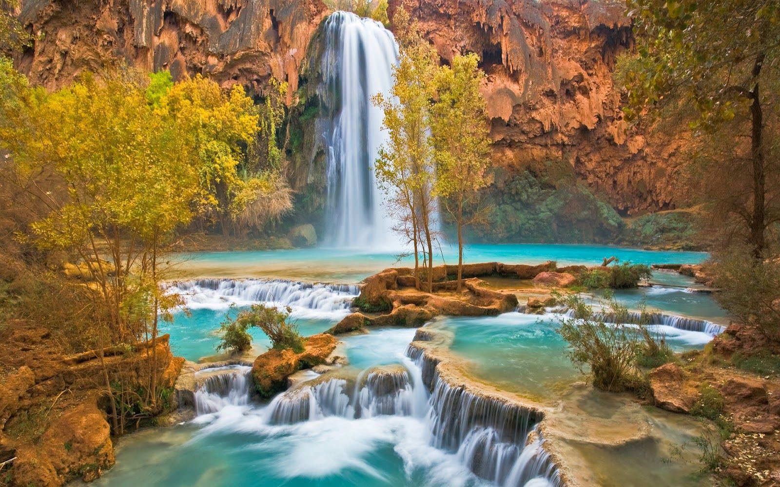 Havasu Falls - HD Wallpaper 