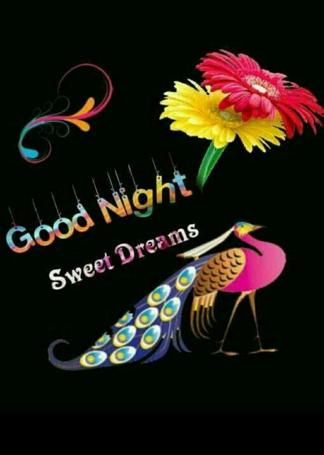Beautiful Good Night Wallpaper - HD Wallpaper 