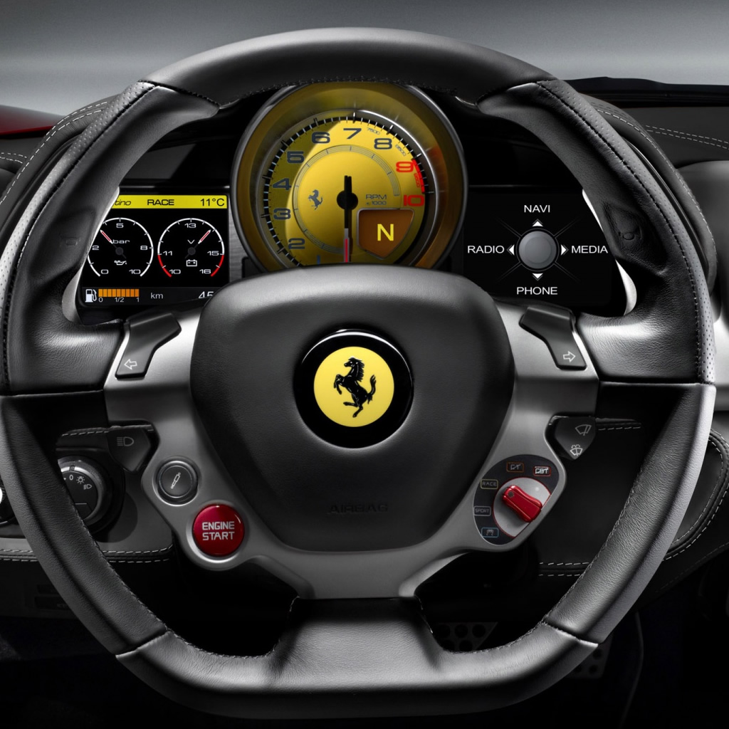 Ferrari 458 Italia Interior 1024x1024 Wallpaper Teahub Io
