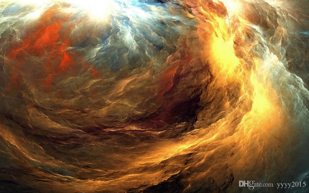 Abstract Graphics Psychedelic Nebula Space - HD Wallpaper 