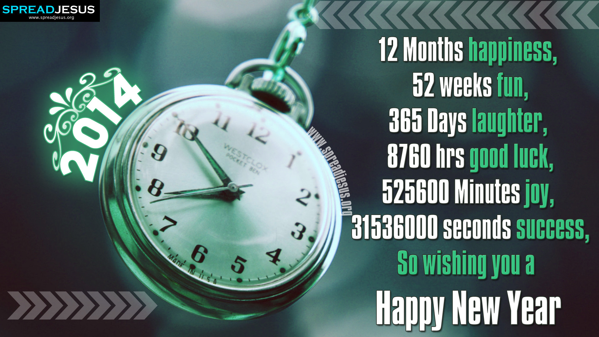 New Year 2014 Greetings Hd Wallpapers Wishing You A - 365 Days Of Happiness Happy New Year - HD Wallpaper 