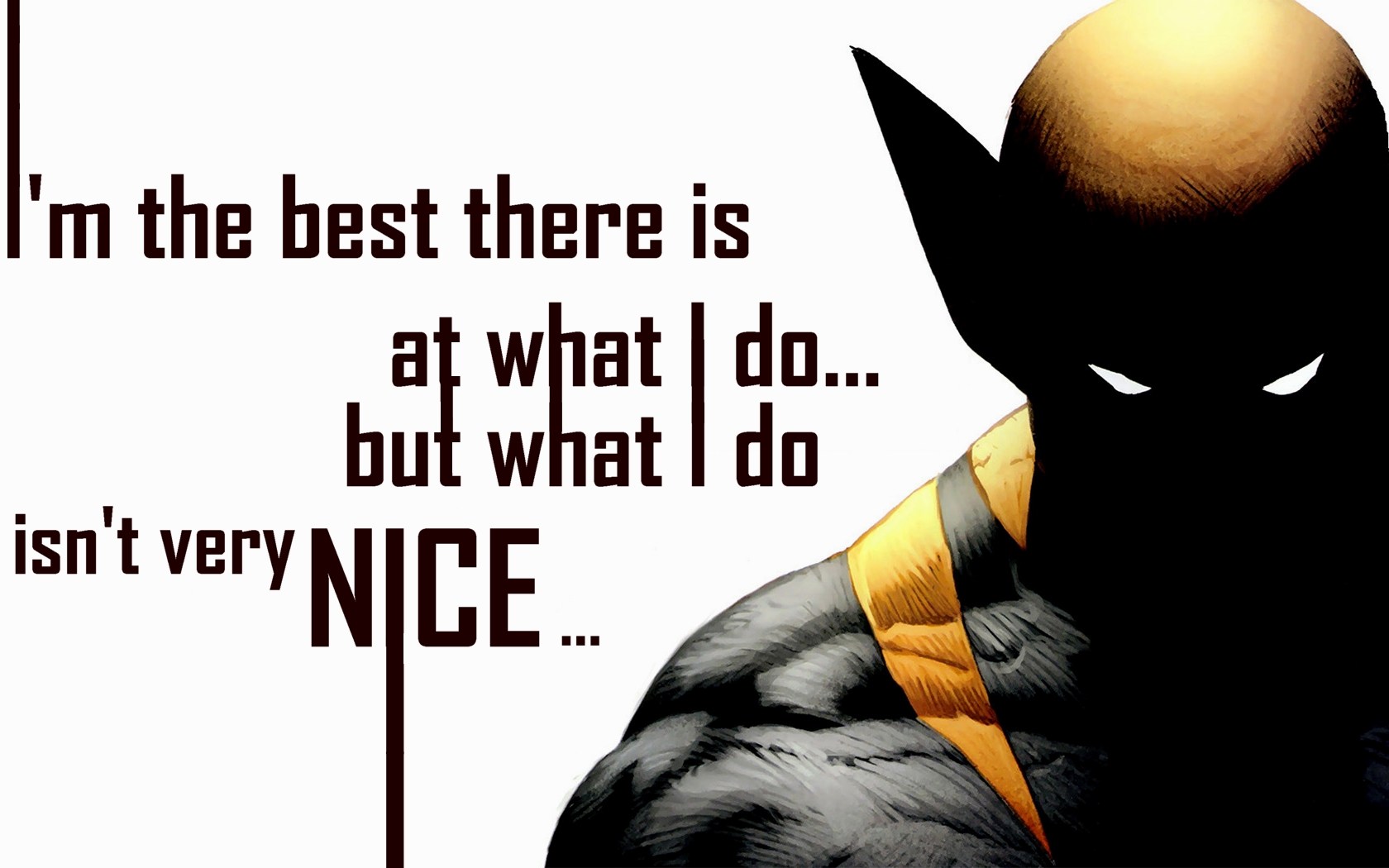 Wolverine I Am The Best - HD Wallpaper 