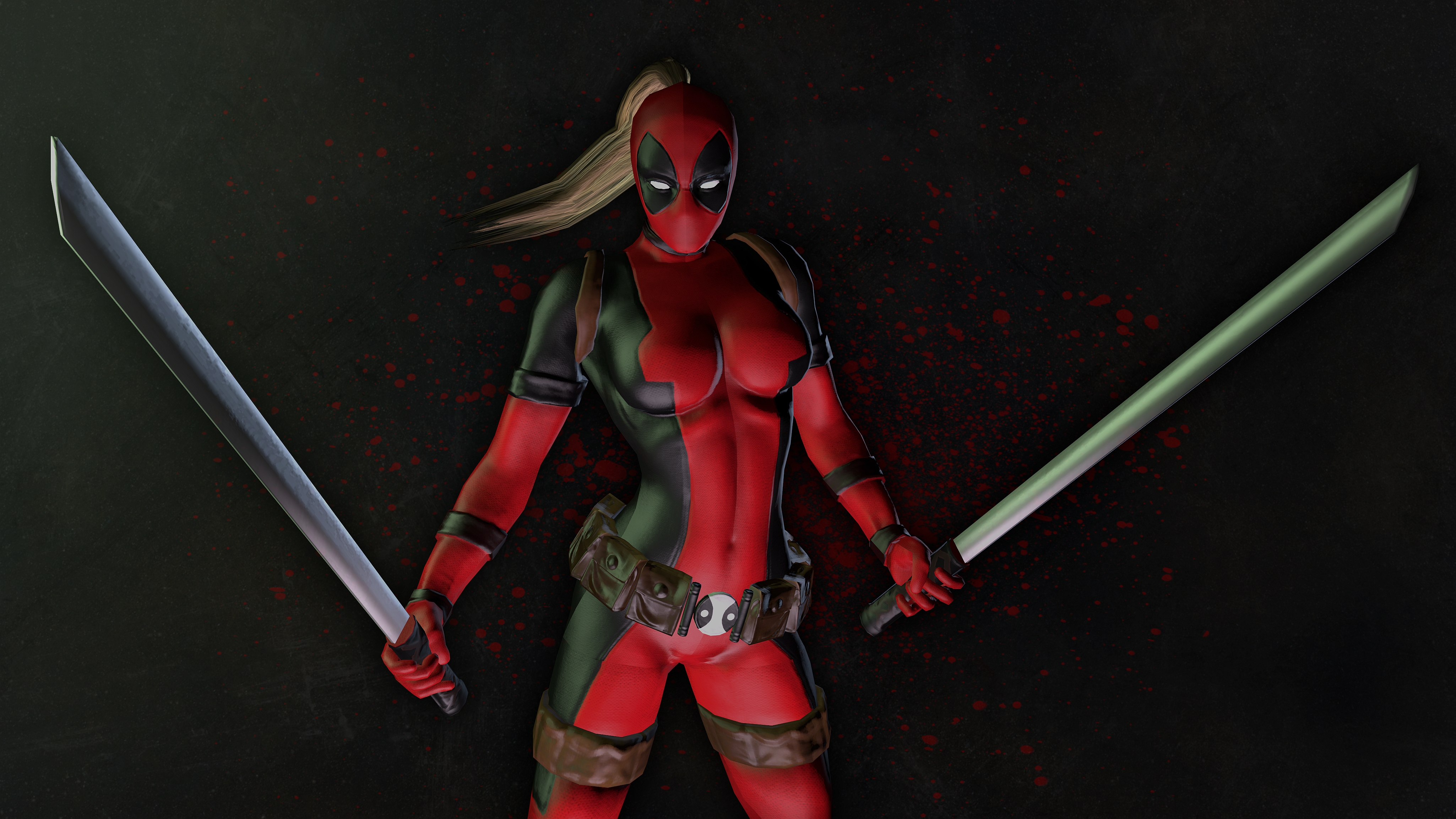 Lady Deadpool - HD Wallpaper 