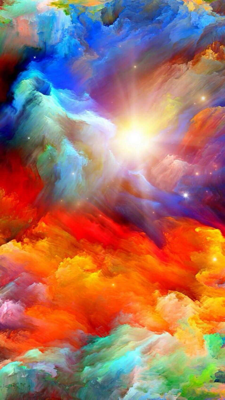 Amazing Hd Wallpaper For Android 5 Inch In Hd Wallpaper - Colorful Clouds - HD Wallpaper 