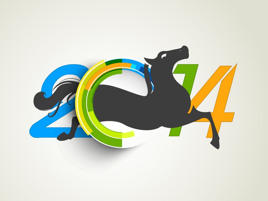 Happy New Year 2014 Cool Wallpapers - Wallpaper - HD Wallpaper 