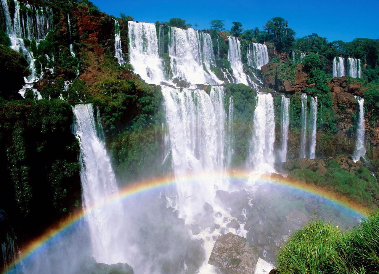 Iguazu Falls - HD Wallpaper 