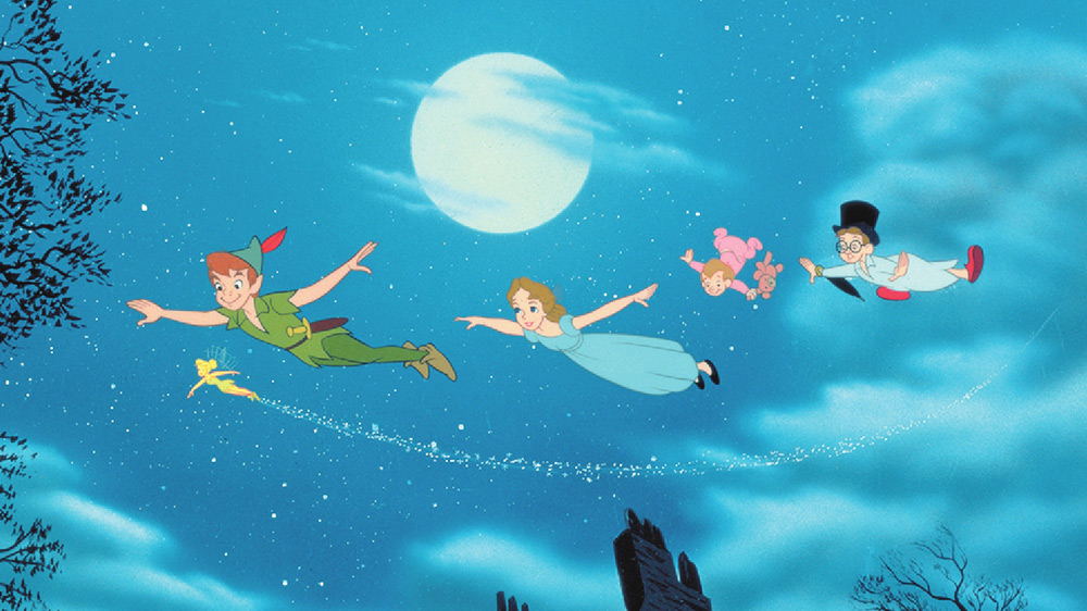 Peter Pan Flying Scene - HD Wallpaper 